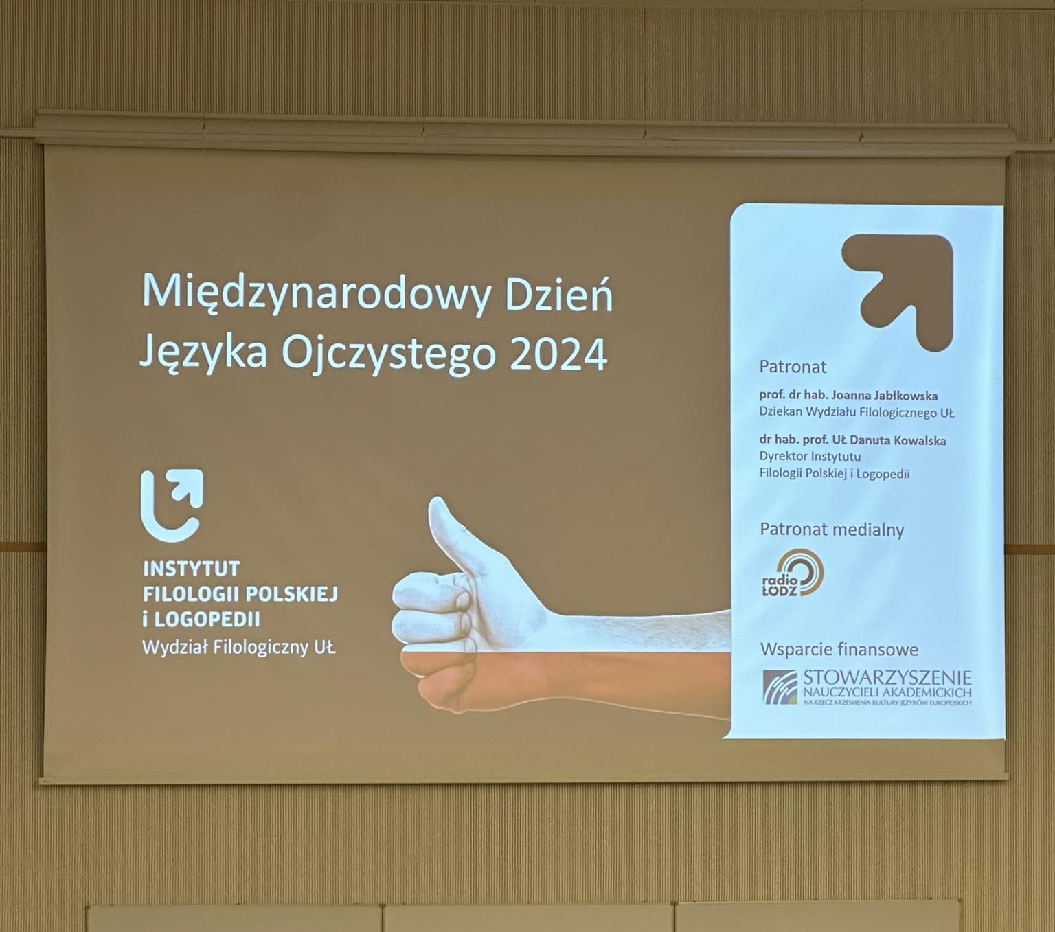 Międzynarodowy Dzień Języka Ojczystego 2024 na Uniwersytecie Łódzkim