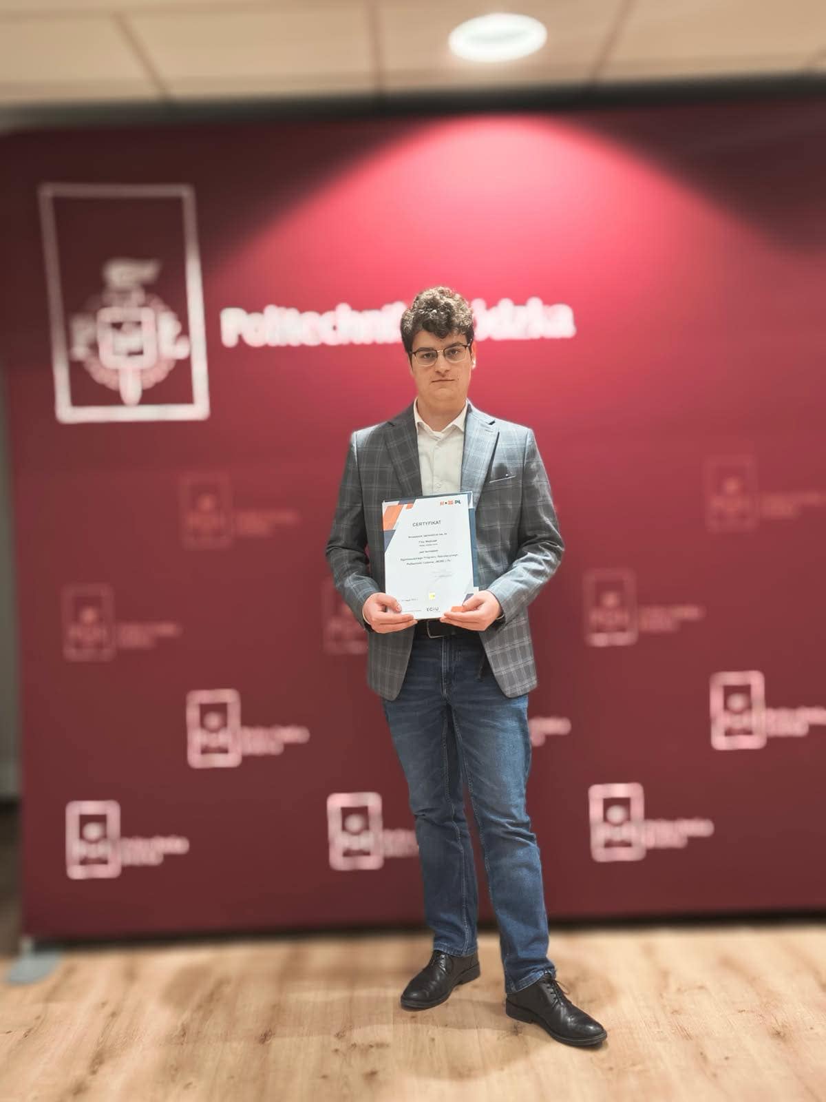 FILIP WOJTCZAK W PROGRAMIE “MORE” NA POLITECHNICE ŁÓDZKIEJ