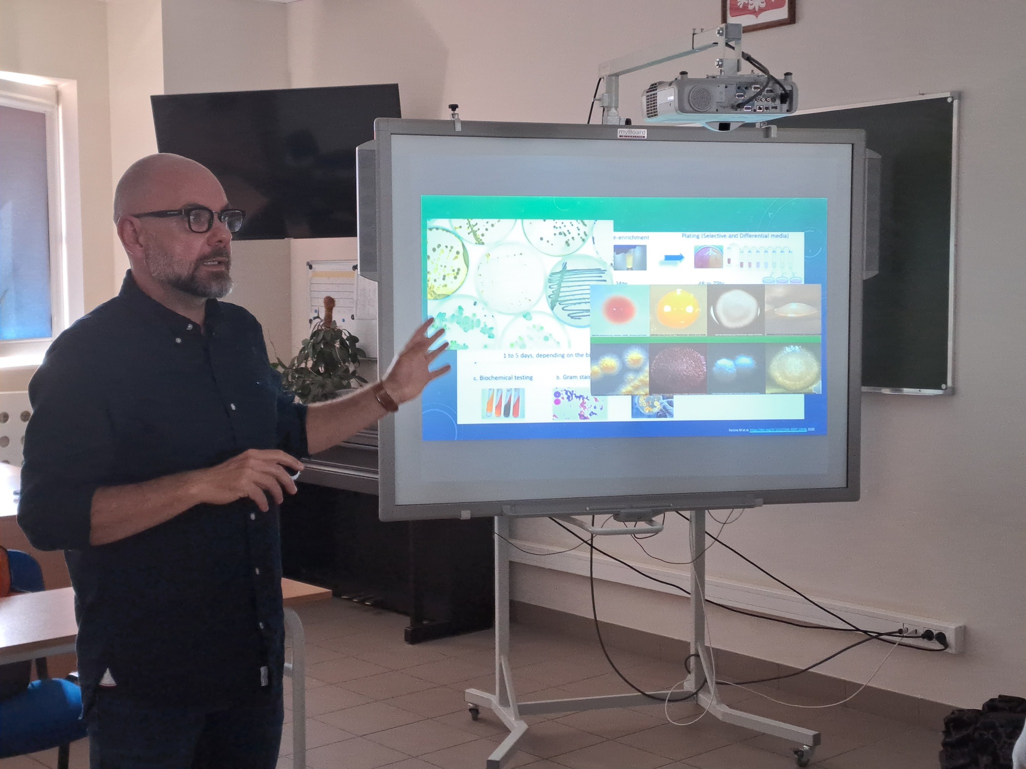 Dr Daniel Laubitz z Uniwersytetu Arizona w ALO