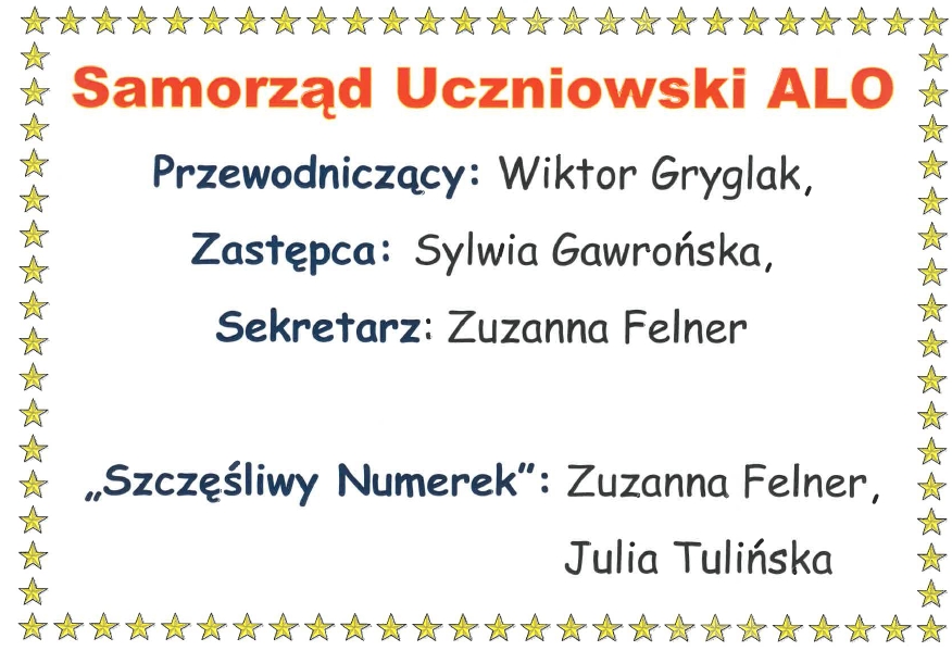 WYBORY DO SAMORZĄDU UCZNIOWSKIEGO!