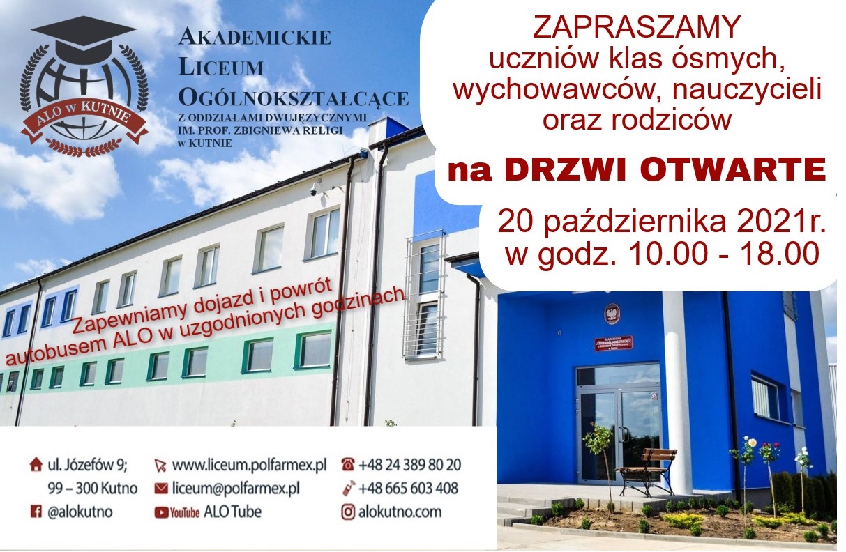 DRZWI OTWARTE W ALO