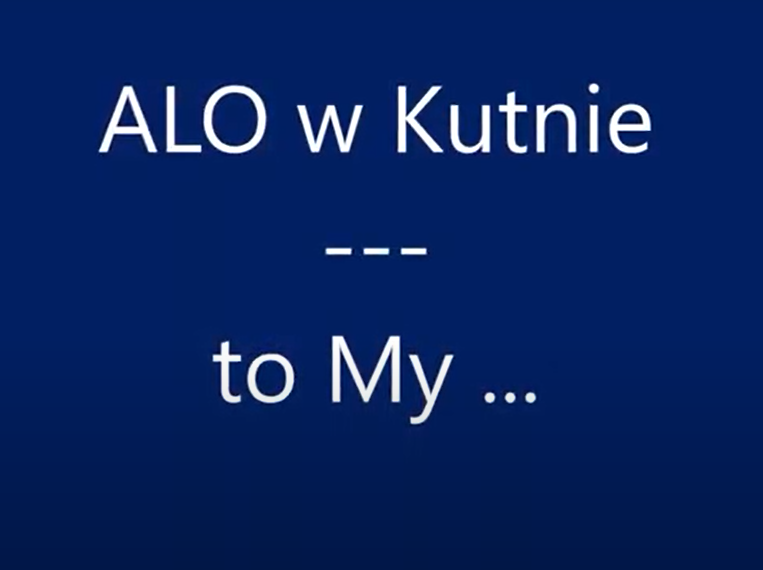 ALO to MY !