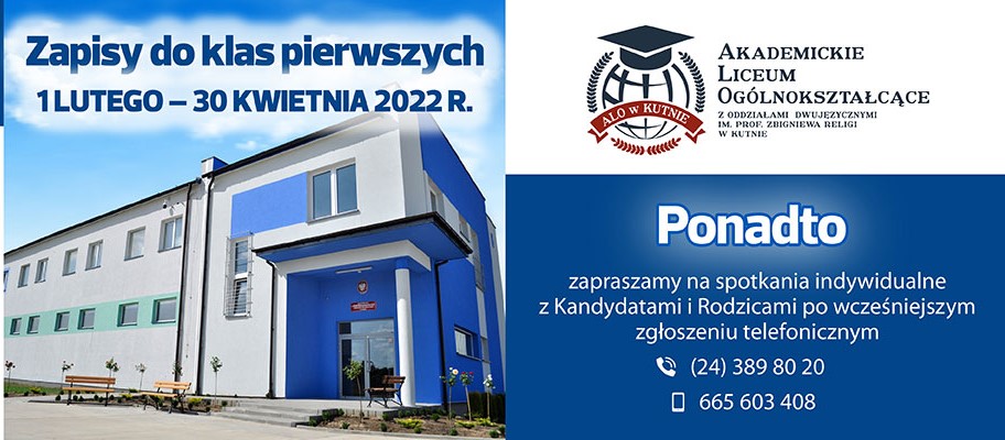 Ostatni tydzień zapisów do ALO